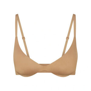 NWT SKIMS WIRELESS FORM SUPER PUSH-UP BRA OCHRE 36H